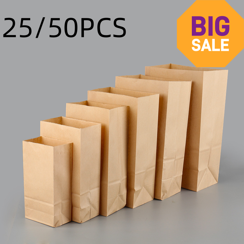 Food Storage Plant - Paquete de 25/50 Bolsas de Papel