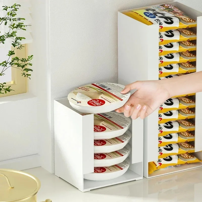 Food Storage Pantry - Caja de Almacenamiento para Fideos Instantáneos,