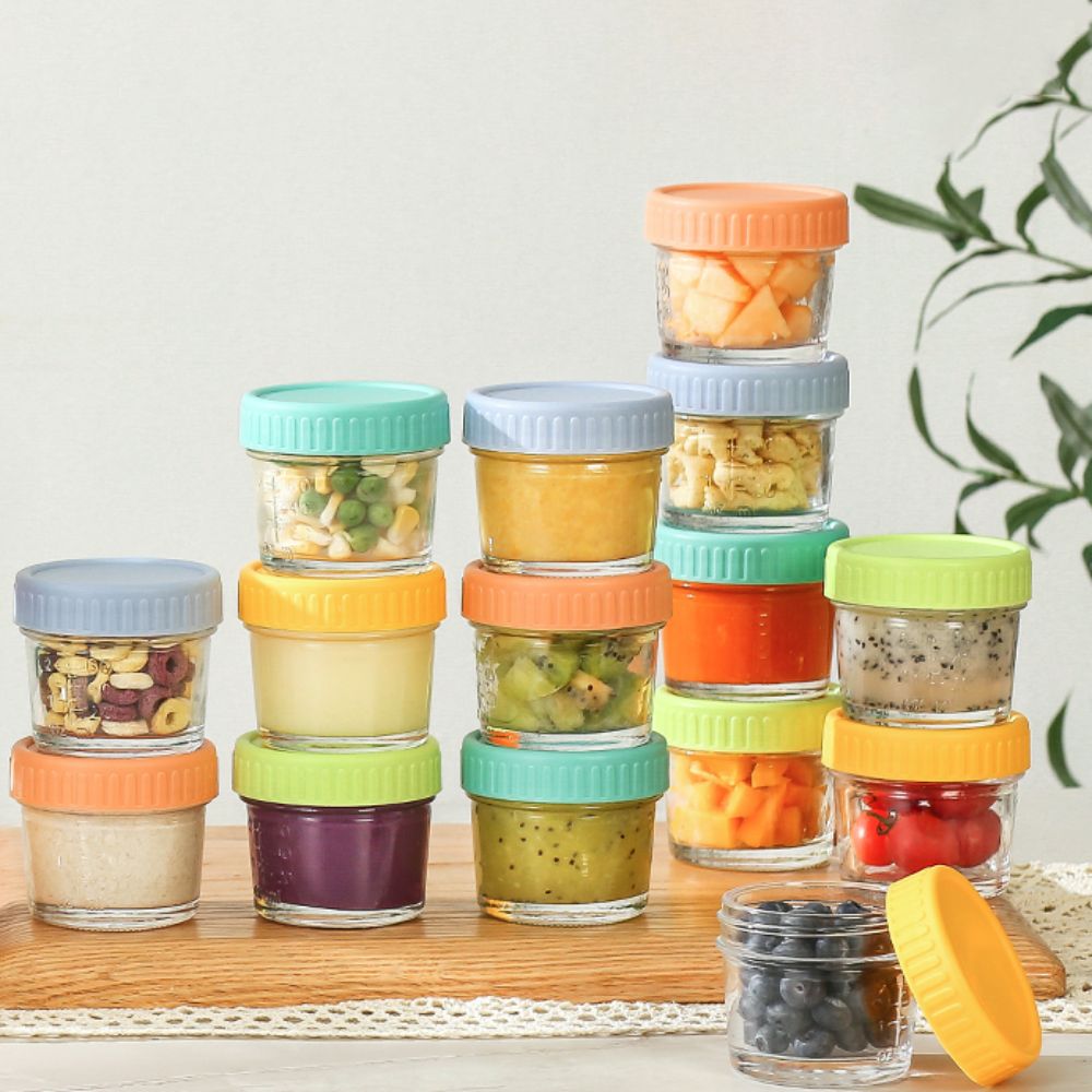 Food Storage Glass Box - Tarro de cristal para comida de