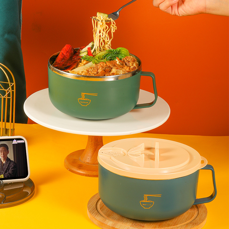 Food Storage Containers Xl - Tazón de Fideos de Acero Inoxidable