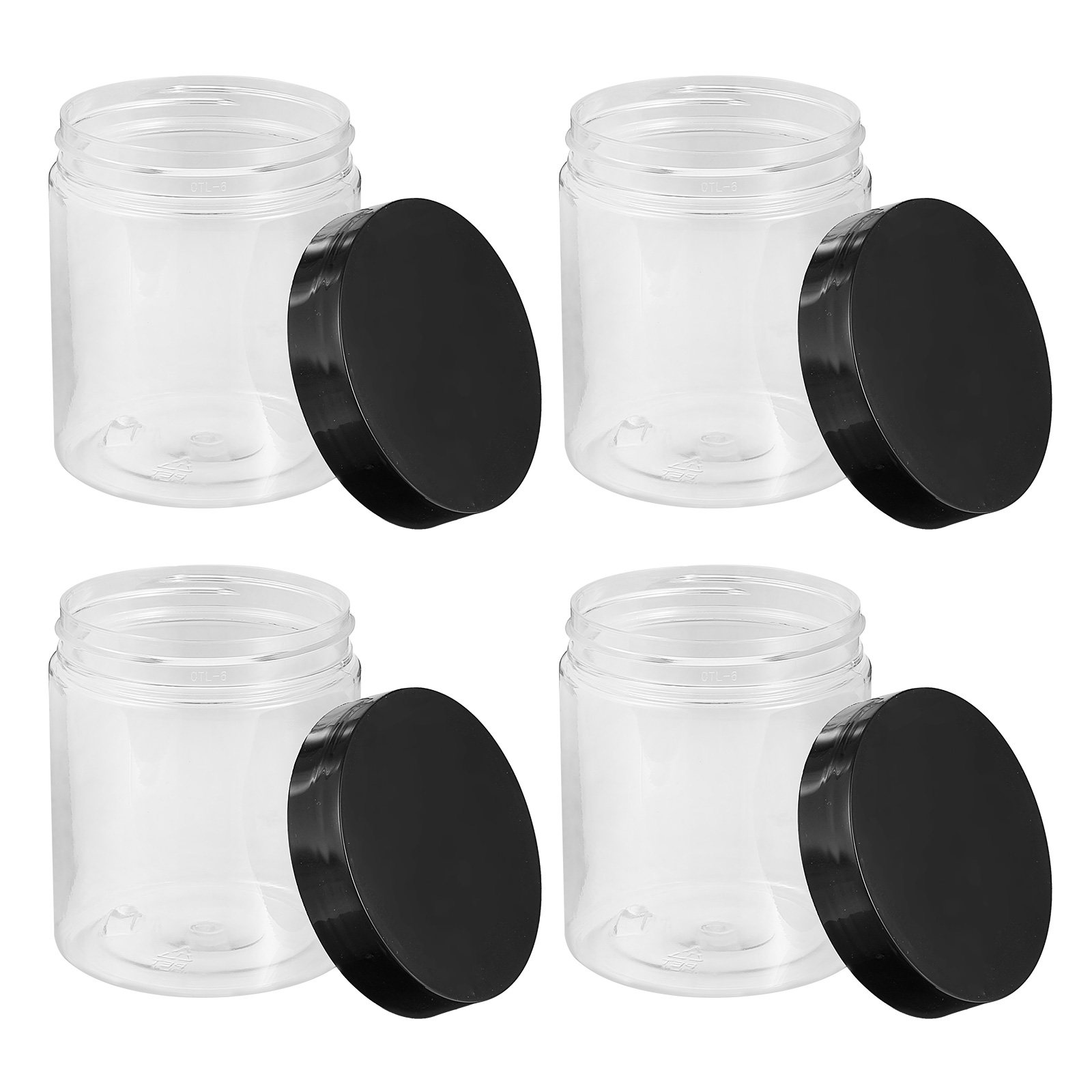 Food Storage Pantry - 12 Recipientes Transparentes de Plástico para