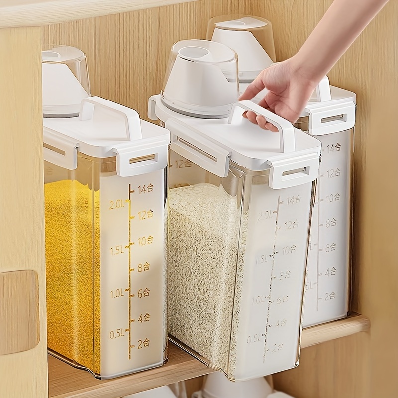 Food Storage Jar Set - Contenedor de almacenamiento de 1 ud.,
