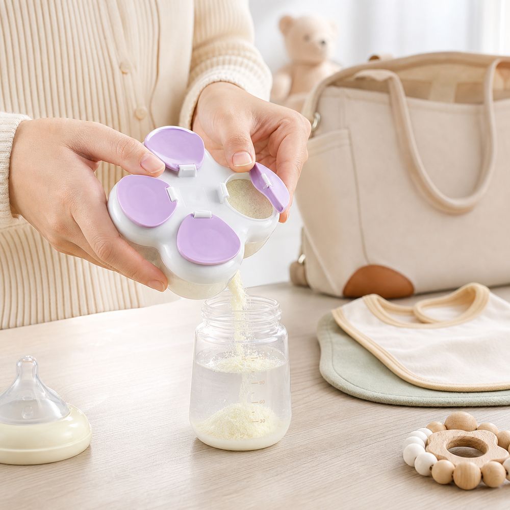 Food Storage For Baby - Dispensador de Fórmula con Compartimentos, 720
