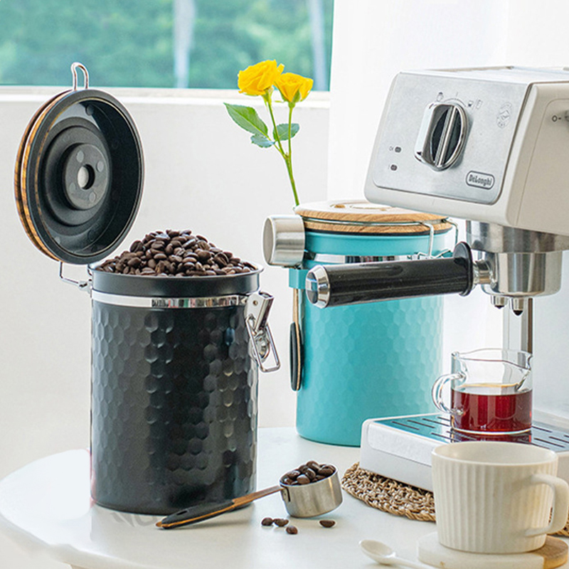 Food Storage Canister - Botes de café de acero inoxidable
