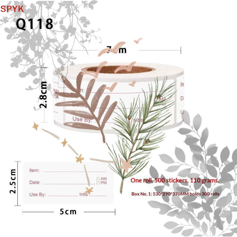 Food Storage For Restaurant - Etiquetas Adhesivas para Refrigerador y Congelador,