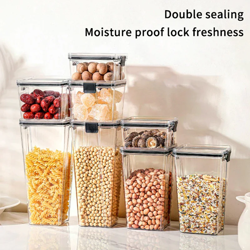 Airtight Cereal Jar - Caja de almacenamiento de alimentos de