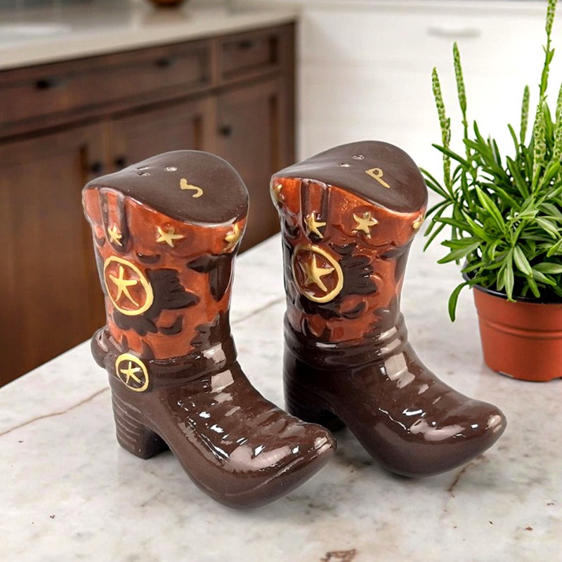 Food Storage Jar Set - Botas Vintage, tarro de especias de