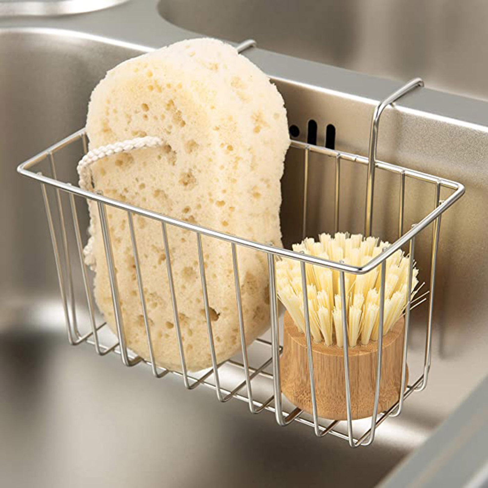 Food Storage For Restaurant - Soporte de esponja de cocina, cesta