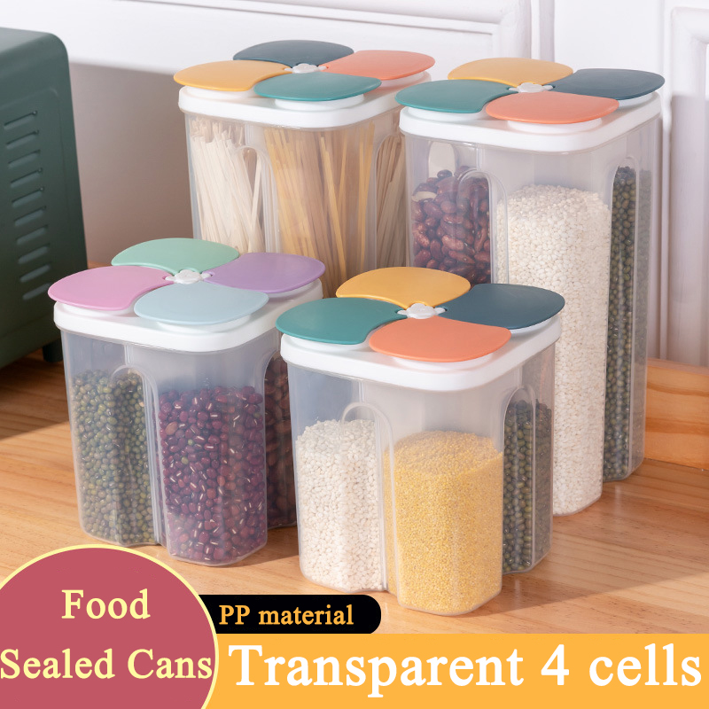Airtight Cereal Jar - Caja de almacenamiento de cereales de