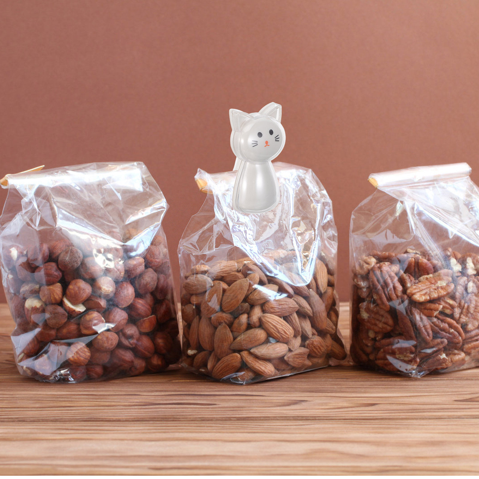 Food Storage Pantry - 2 Clips Adorables para Bolsas de