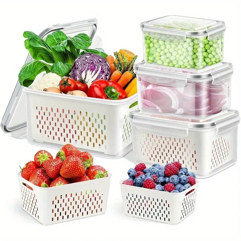 Food Storage Jar Set - Juego de Recipientes para Almacenamiento de
