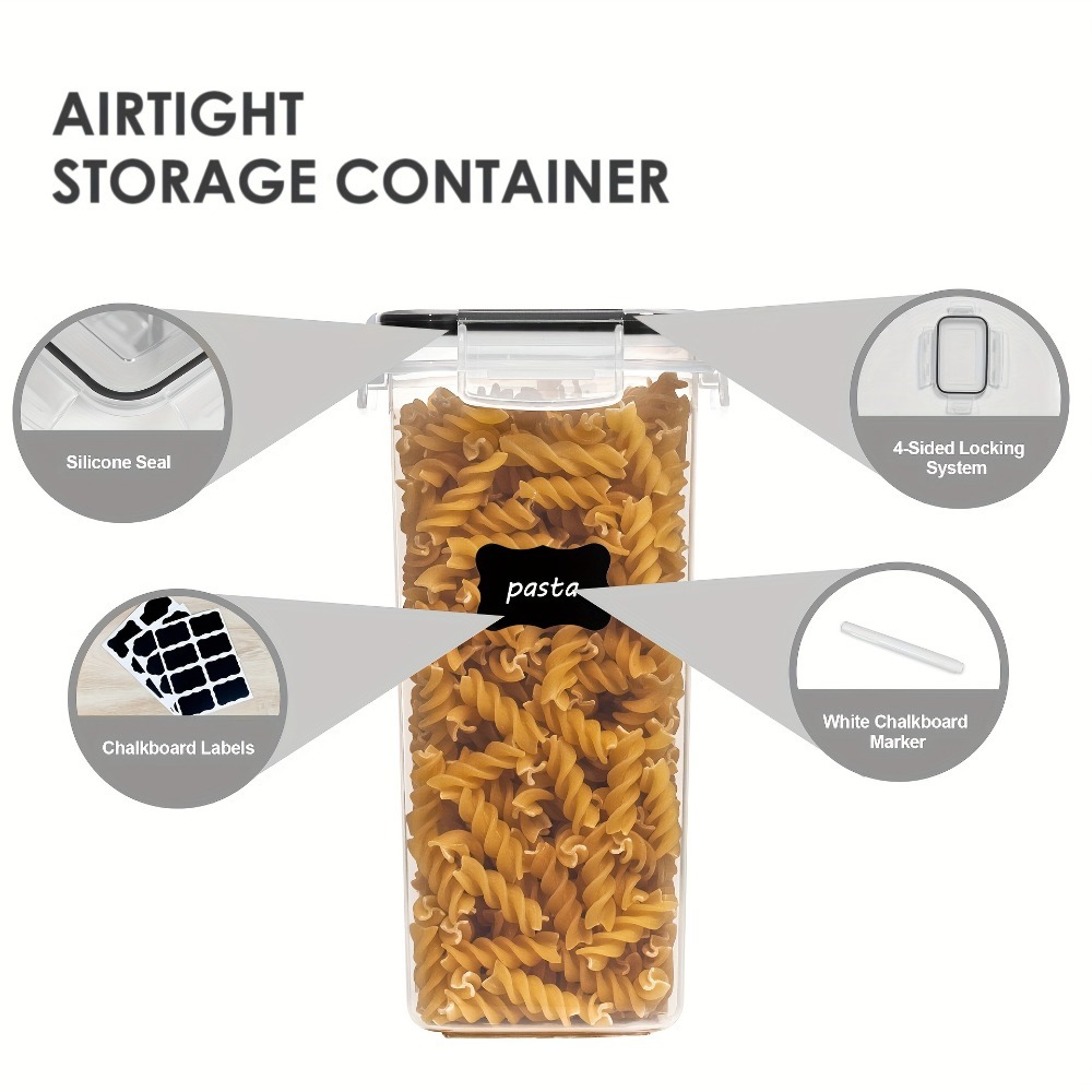 24 Recipientes para Almacenami - Food Storage Pantry reseña y precio