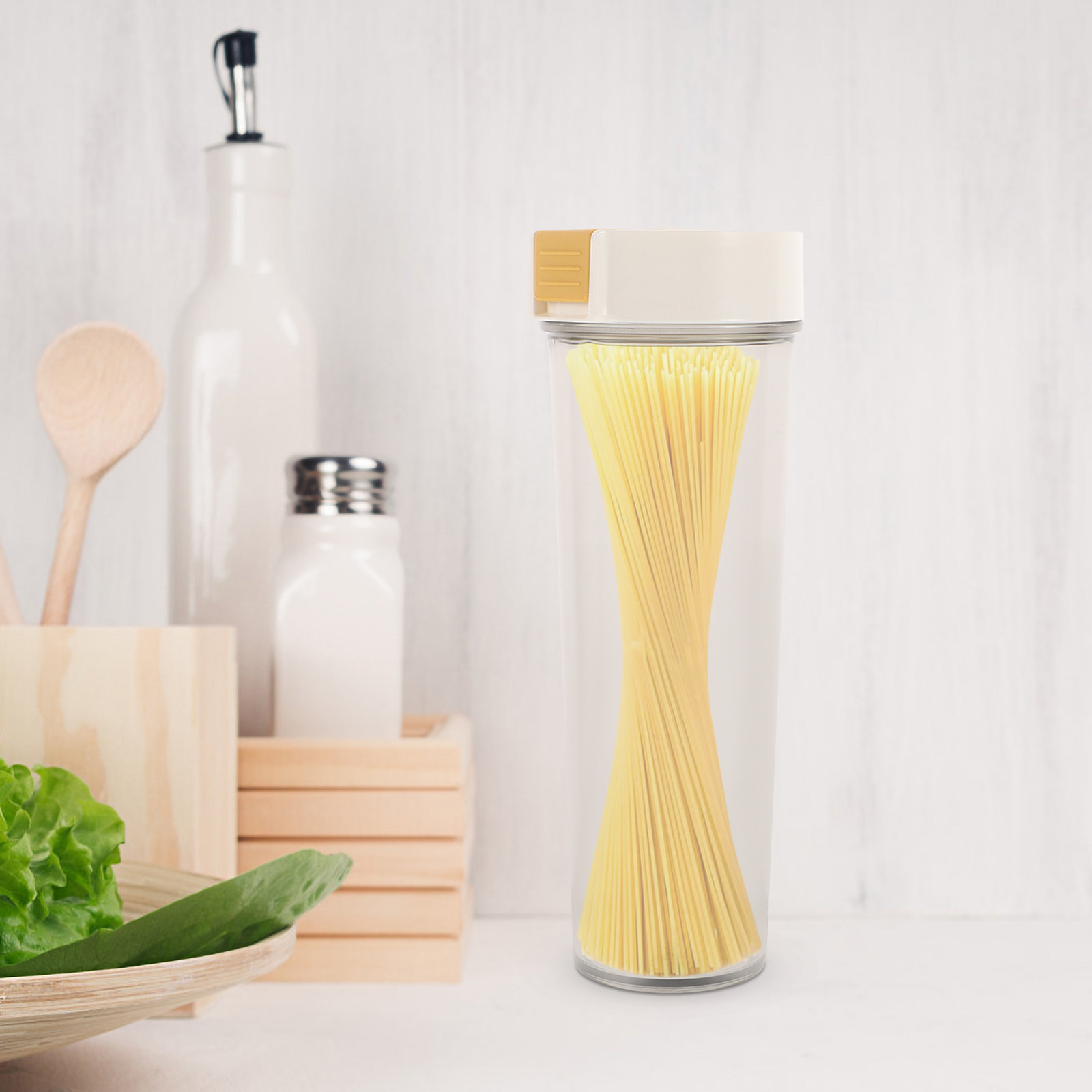 Contenedor de Espaguetis, Orga - Food Storage Pantry reseña y precio