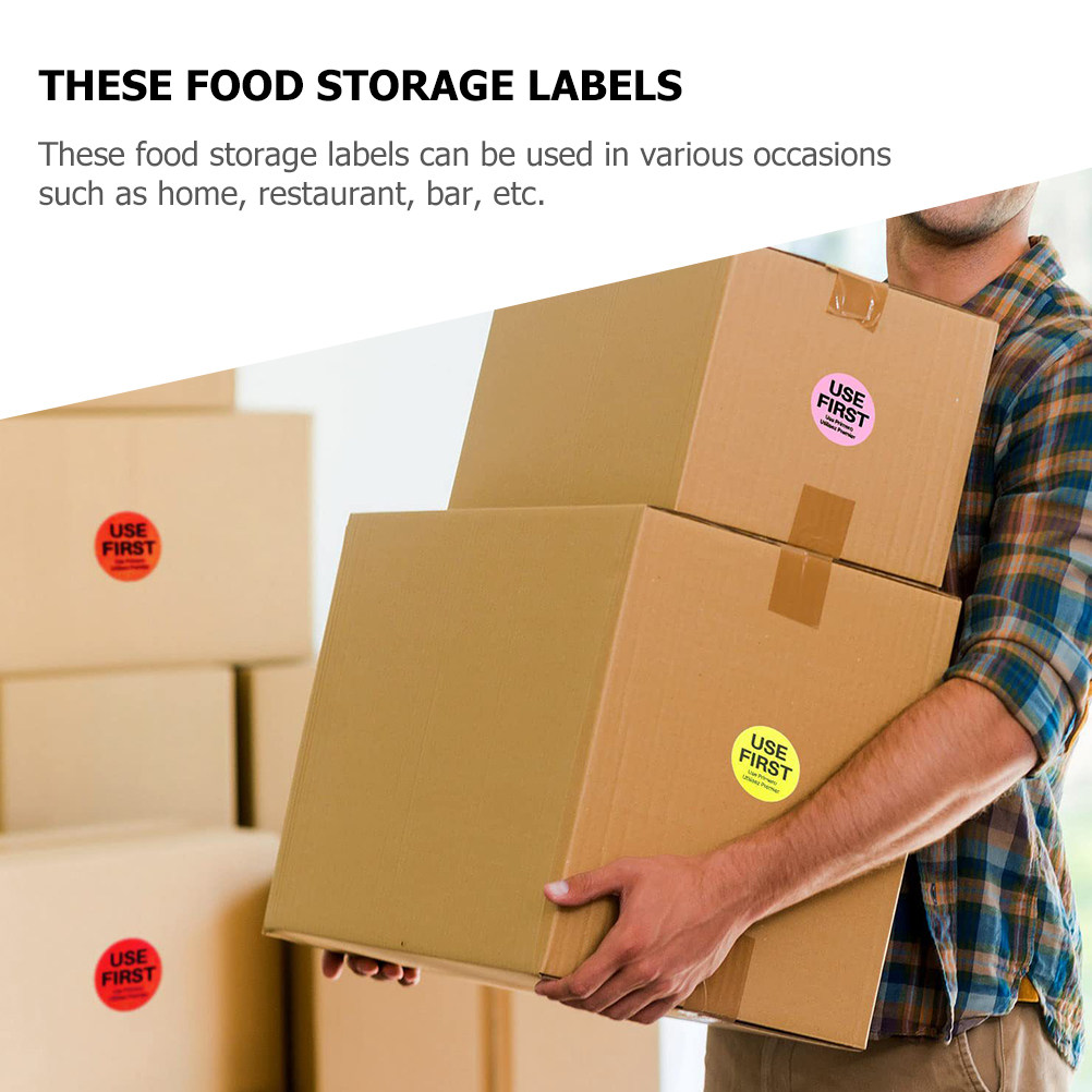 3 Rollos de Etiquetas de Contr - Food Storage For Restaurant reseña y precio