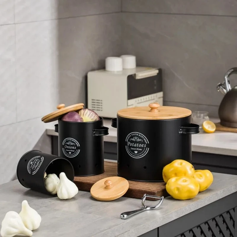 Juego de 3 Recipientes Metálic - Food Storage Jar Set reseña y precio