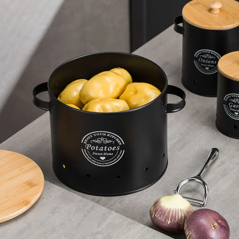 Juego de 3 Recipientes Metálic - Food Storage Jar Set reseña y precio