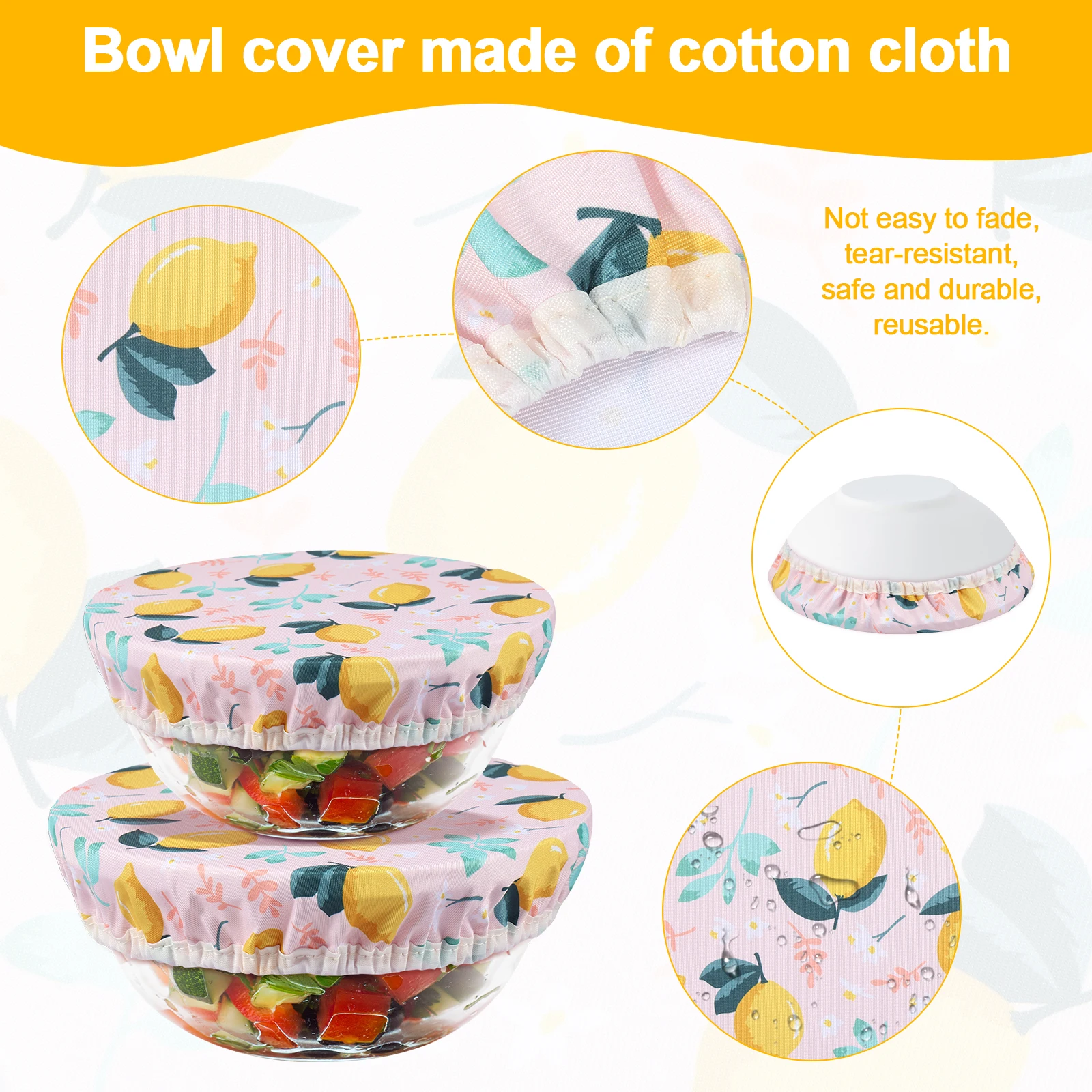 Juego de cubiertas para cuenco - Food Storage Kitchen Container Set reseña y precio