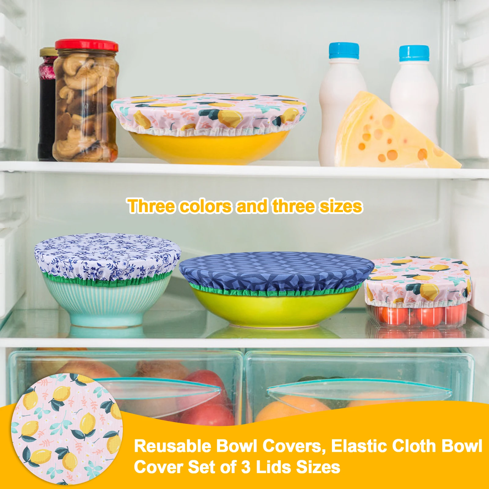 Juego de cubiertas para cuenco - Food Storage Kitchen Container Set reseña y precio
