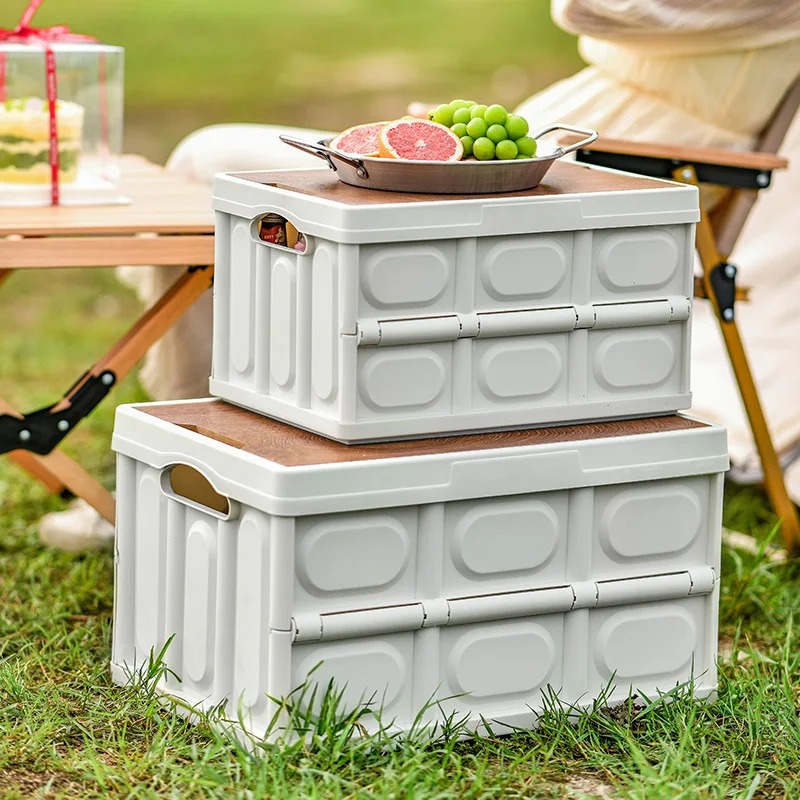 Caja plegable para acampar al  - Food Storage Containers Xl reseña y precio