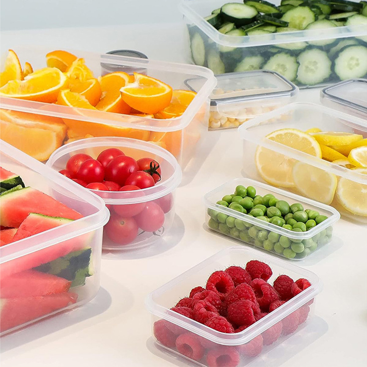 24 unids/set caja de almacenam - Food Storage Kitchen Container Set reseña y precio