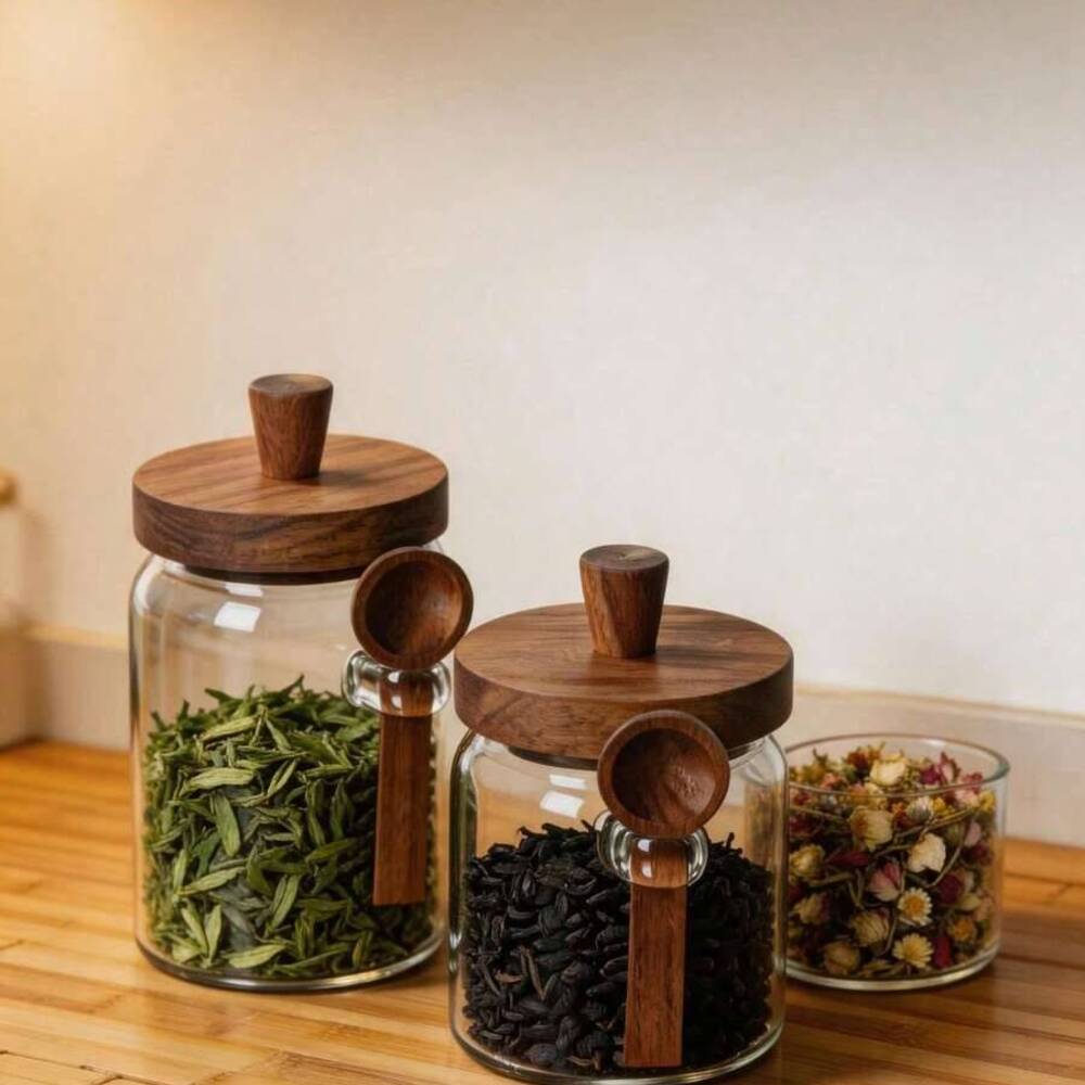 Juego de 3 tarros de vidrio tr - Food Storage Glass Set reseña y precio