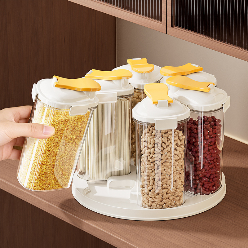 Contenedor Giratorio para Alma - Airtight Cereal Jar reseña y precio