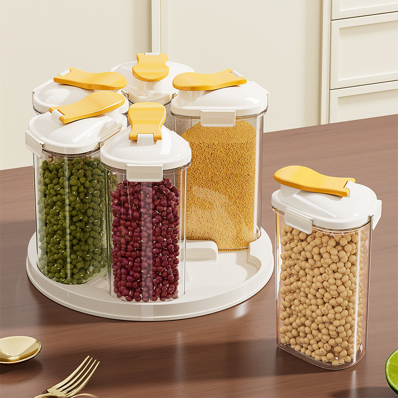 Contenedor Giratorio para Alma - Airtight Cereal Jar reseña y precio