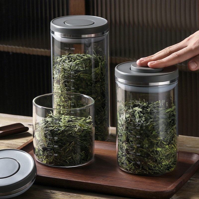 Tarro de vidrio micro-sellado  - Food Storage Glass Set reseña y precio