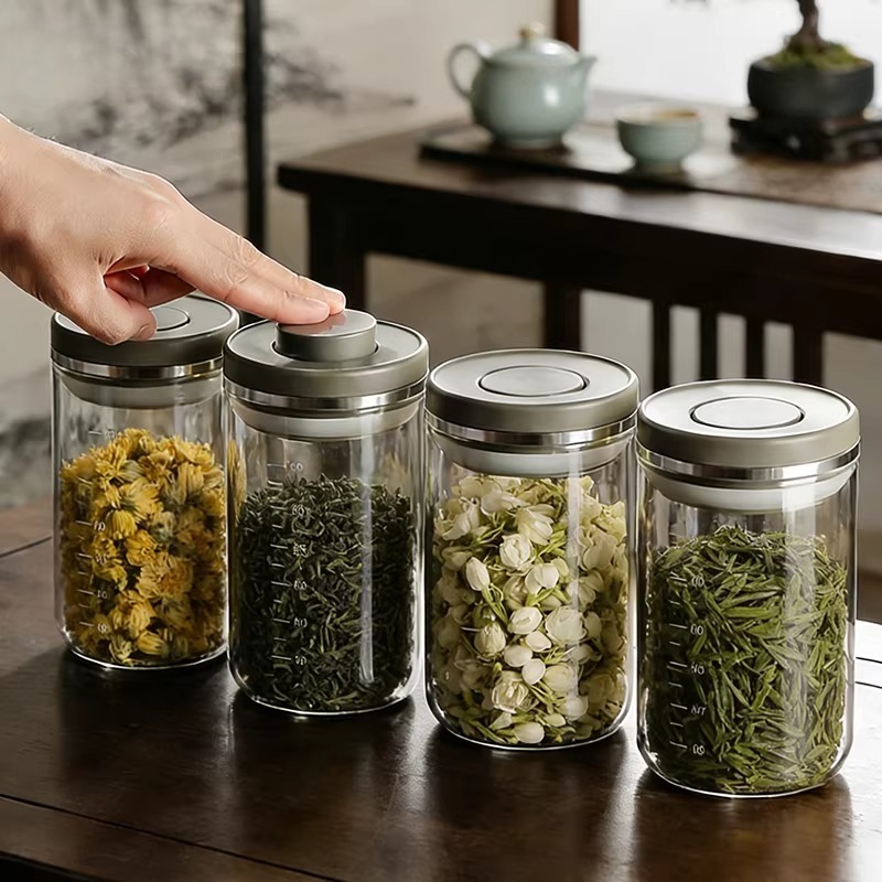 Tarro de vidrio micro-sellado  - Food Storage Glass Set reseña y precio