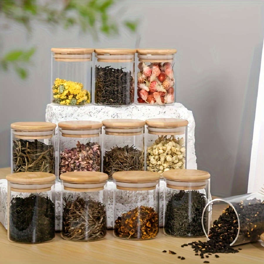 Tarro de almacenamiento de vid - Food Storage Glass Set reseña y precio