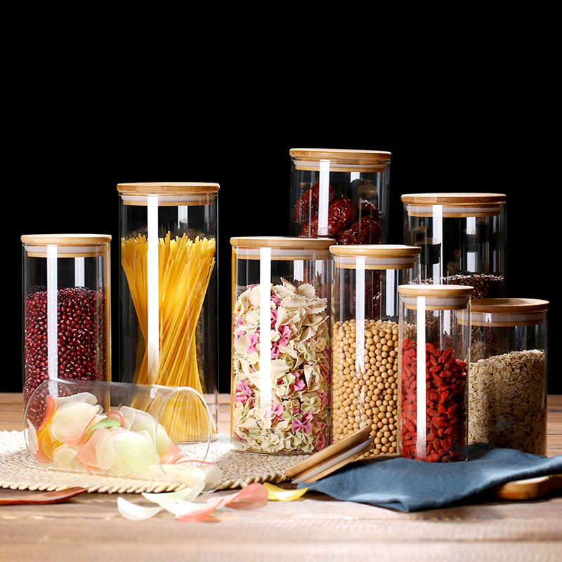 Frascos de vidrio para almacen - Airtight Cereal Jar reseña y precio