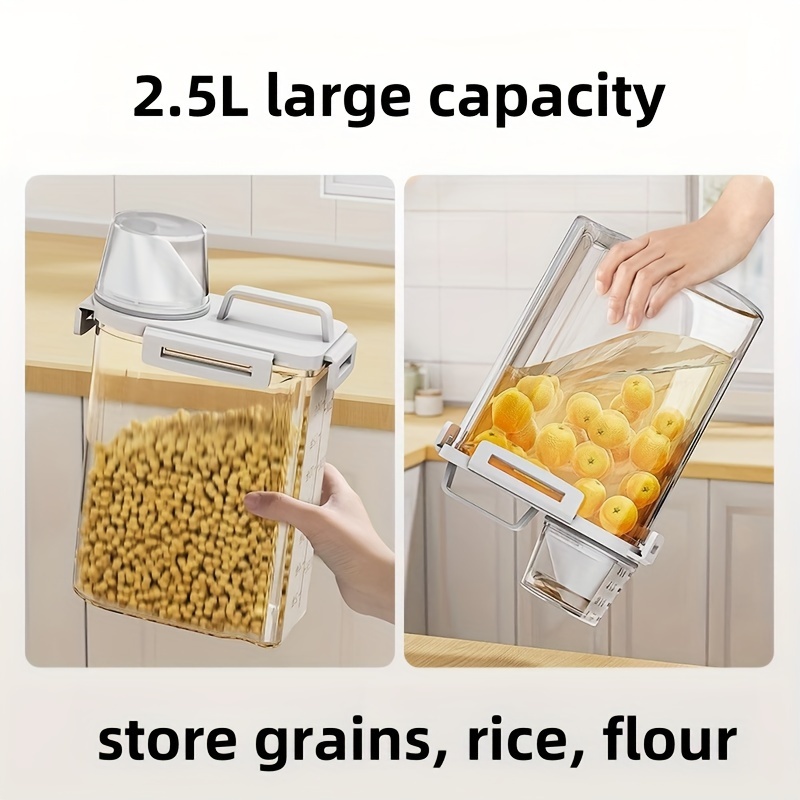 Contenedor de almacenamiento d - Food Storage Jar Set reseña y precio