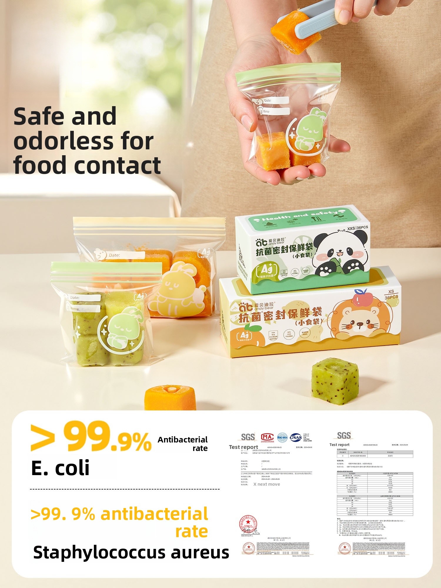 Bolsa Sellada para Conservació - Food Storage For Baby reseña y precio