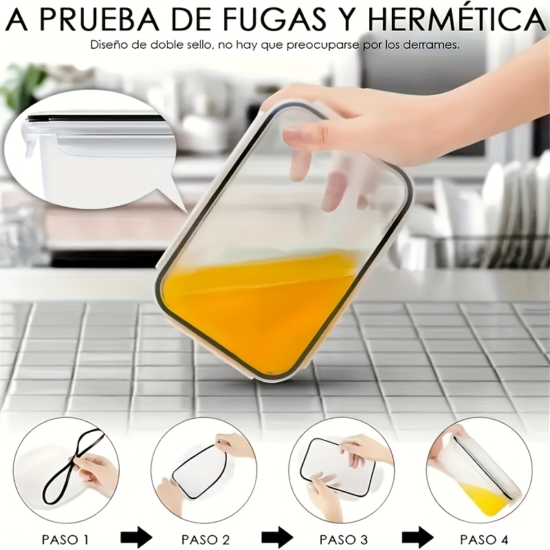 Juego de 8 Piezas que Incluye  - Food Storage Jar Set reseña y precio