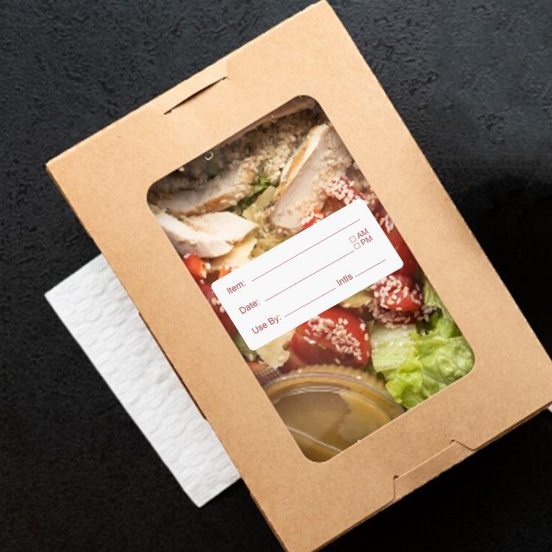 Etiquetas Adhesivas para Refri - Food Storage For Restaurant reseña y precio