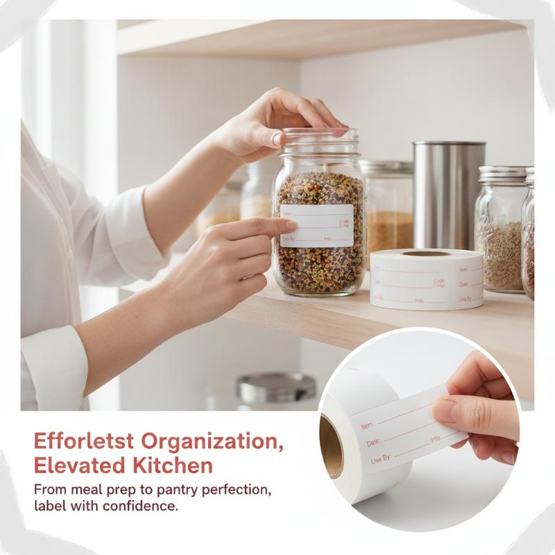 Etiquetas Adhesivas para Refri - Food Storage For Restaurant reseña y precio