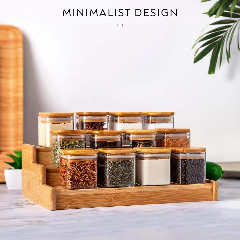 Frascos para Especias con Etiq - Food Storage Jar Set reseña y precio