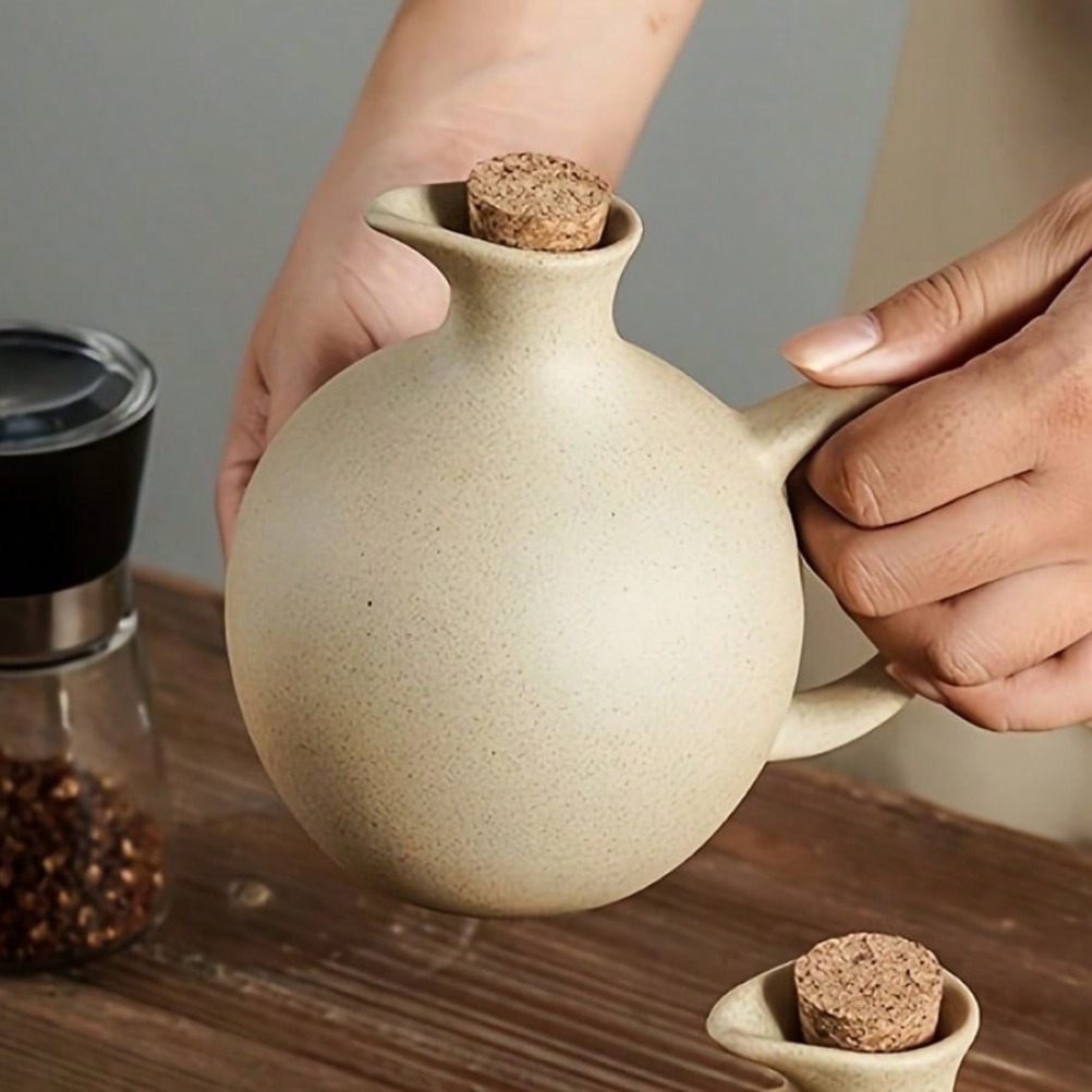 Botella de aceite de gran capa - Food Storage Kitchen Container Set reseña y precio