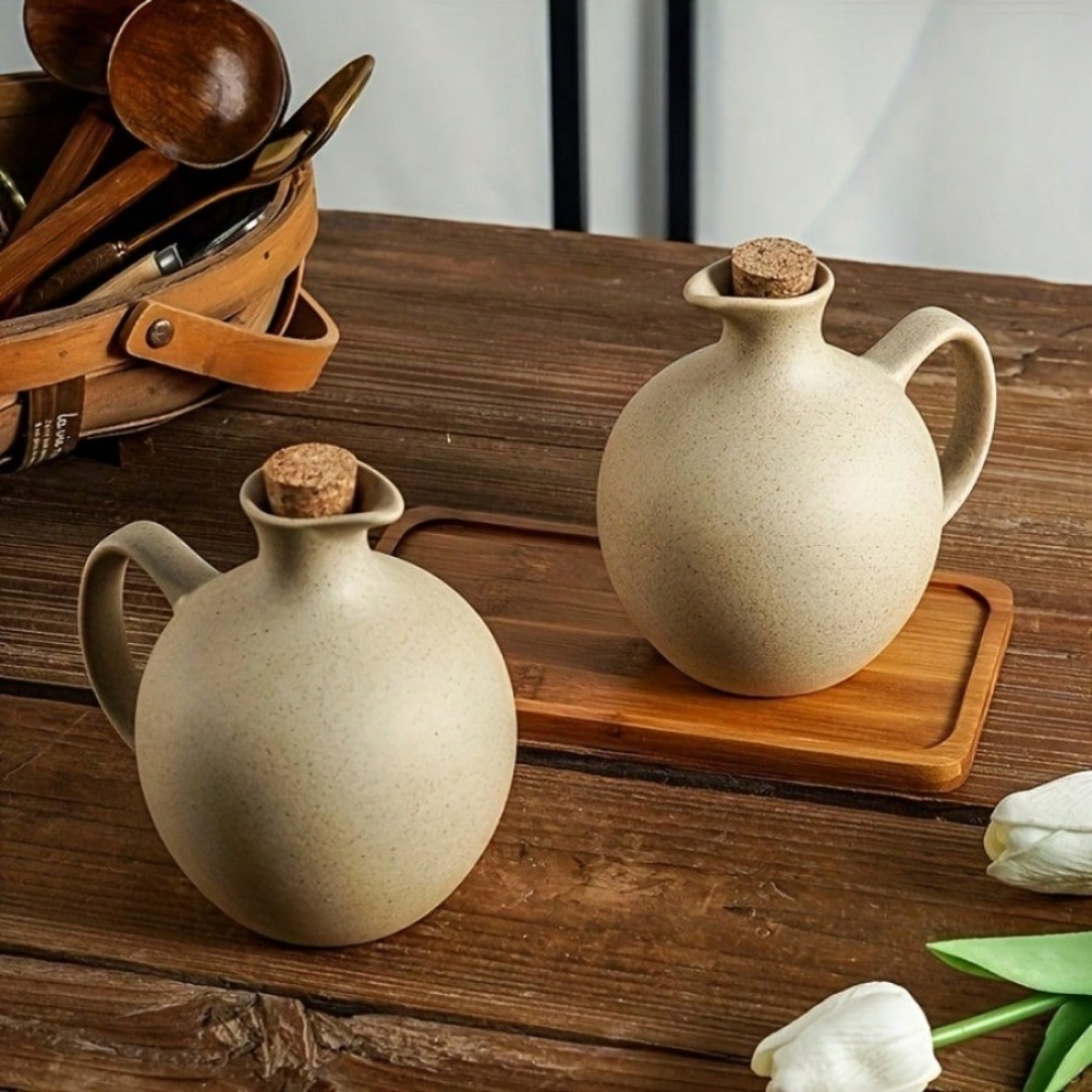 Botella de aceite de gran capa - Food Storage Kitchen Container Set reseña y precio