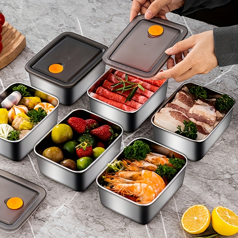 Juego de 4 Recipientes de Alma - Food Storage Pantry reseña y precio