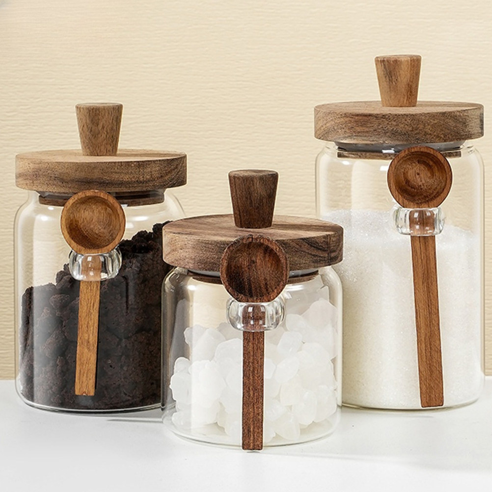 Recipiente de Vidrio Transpare - Food Storage Pantry reseña y precio