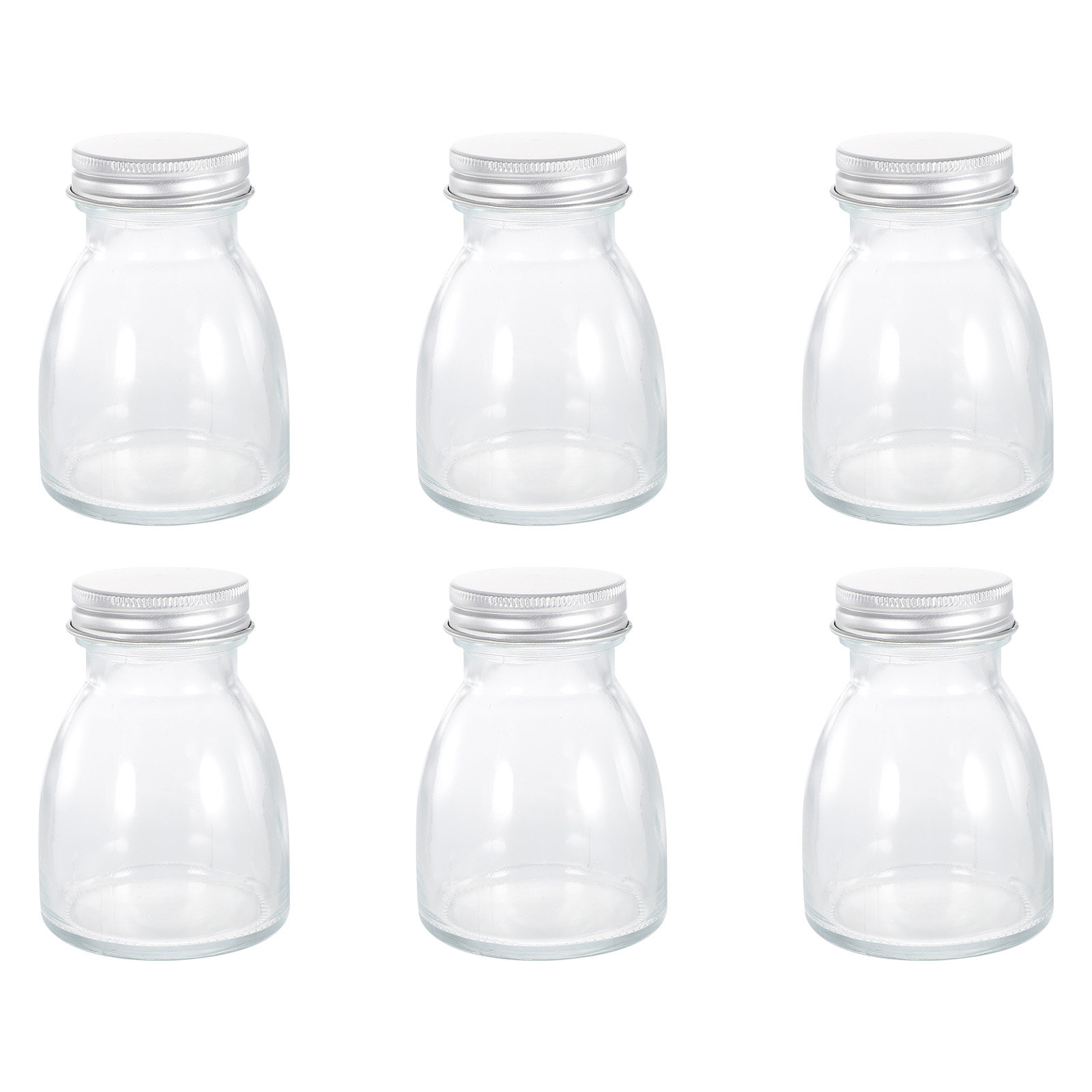 Juego de 6 Recipientes de Vidr - Airtight Cereal Jar reseña y precio
