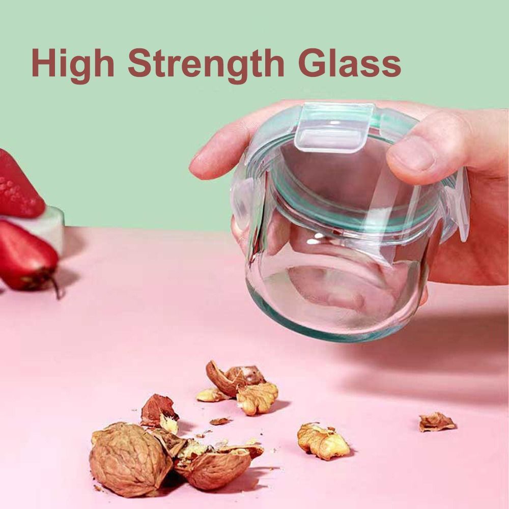 Nueva caja de almacenamiento d - Food Storage Glass Box reseña y precio