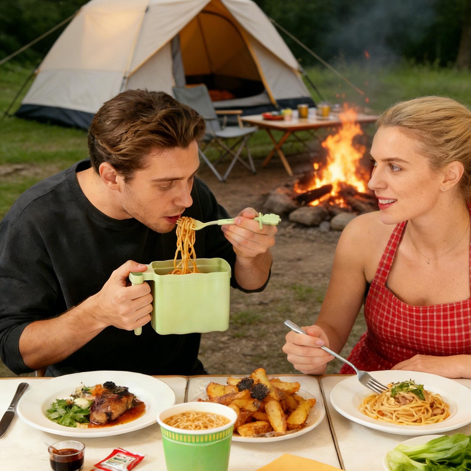 Tazón para fideos con diseño d - Food Storage Plant reseña y precio