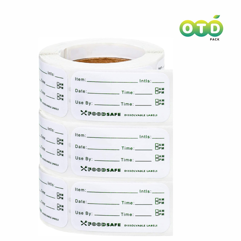 300/Uds etiquetas adhesivas de - Food Storage For Restaurant reseña y precio