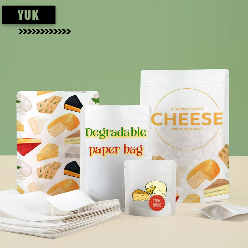 Bolsas de papel Kraft degradab - Food Storage Plant reseña y precio