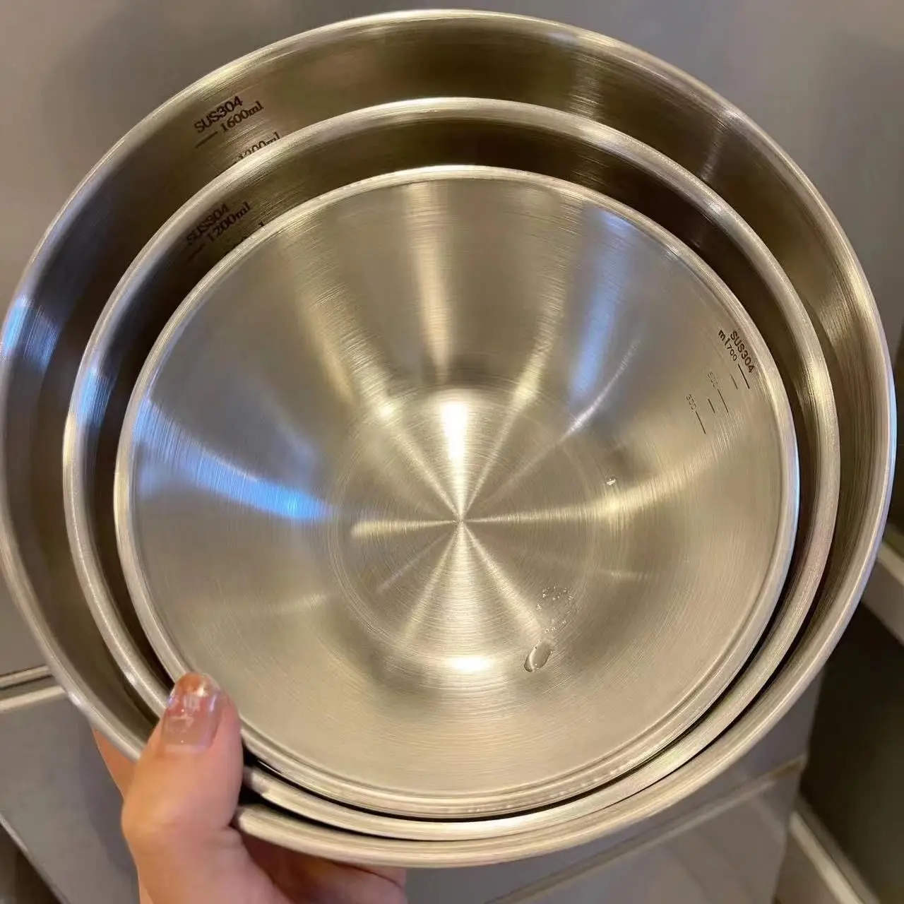 Juego de 3 Tazones de Acero In - Food Storage Large reseña y precio