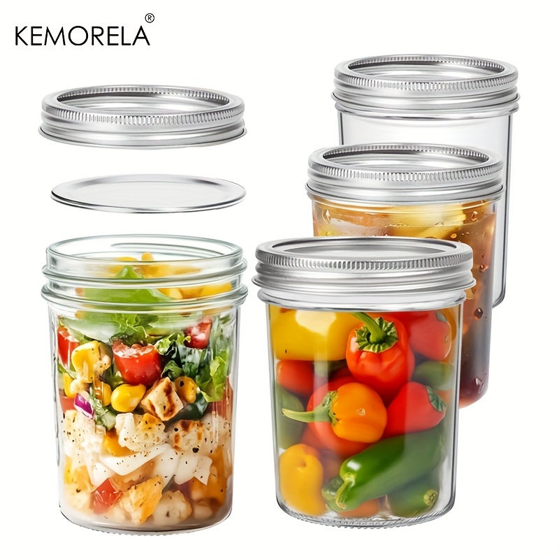 Frascos de Mason KEMORELA de 3 - Food Storage Glass Box reseña y precio
