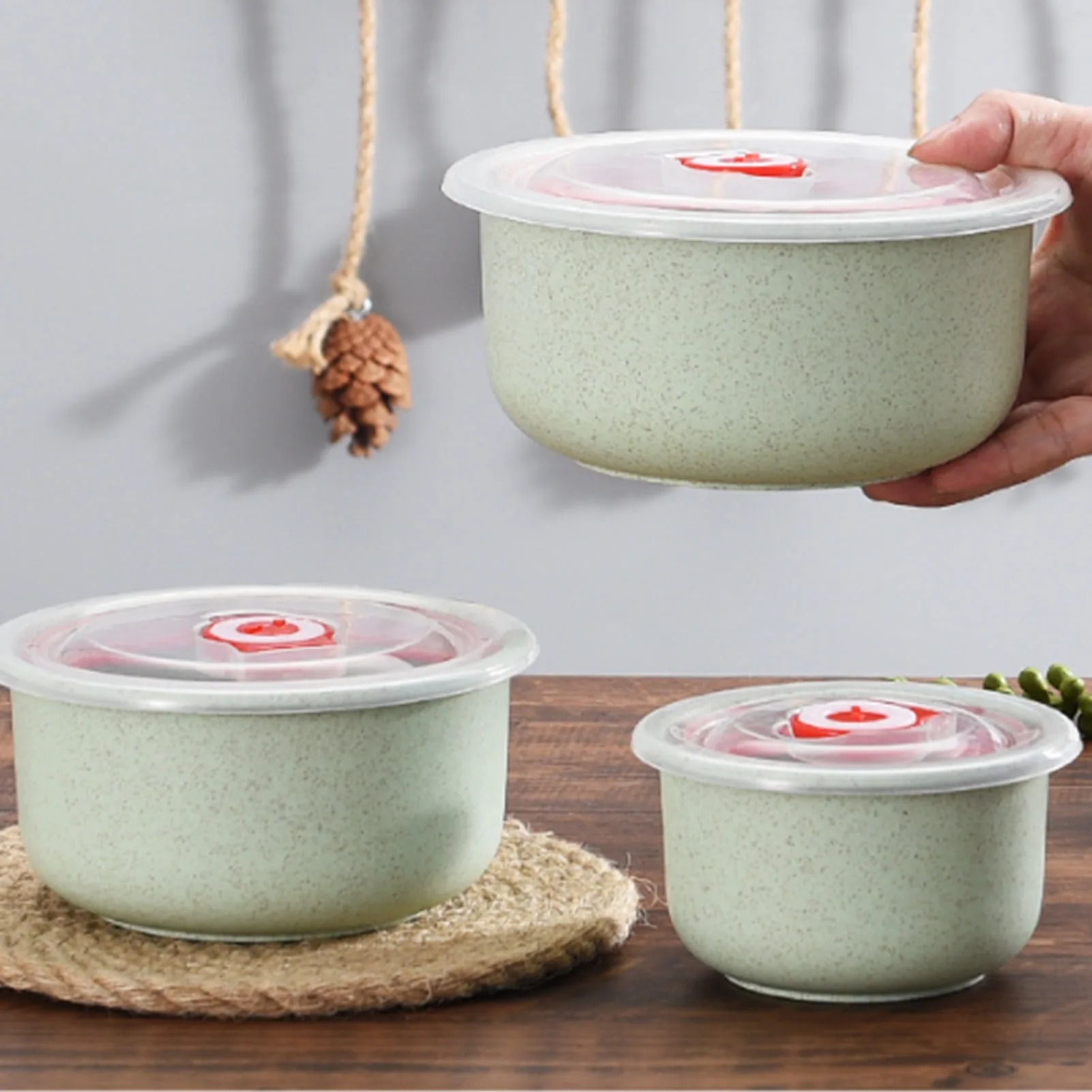 3 contenedores de almacenamien - Food Storage And Preparation reseña y precio
