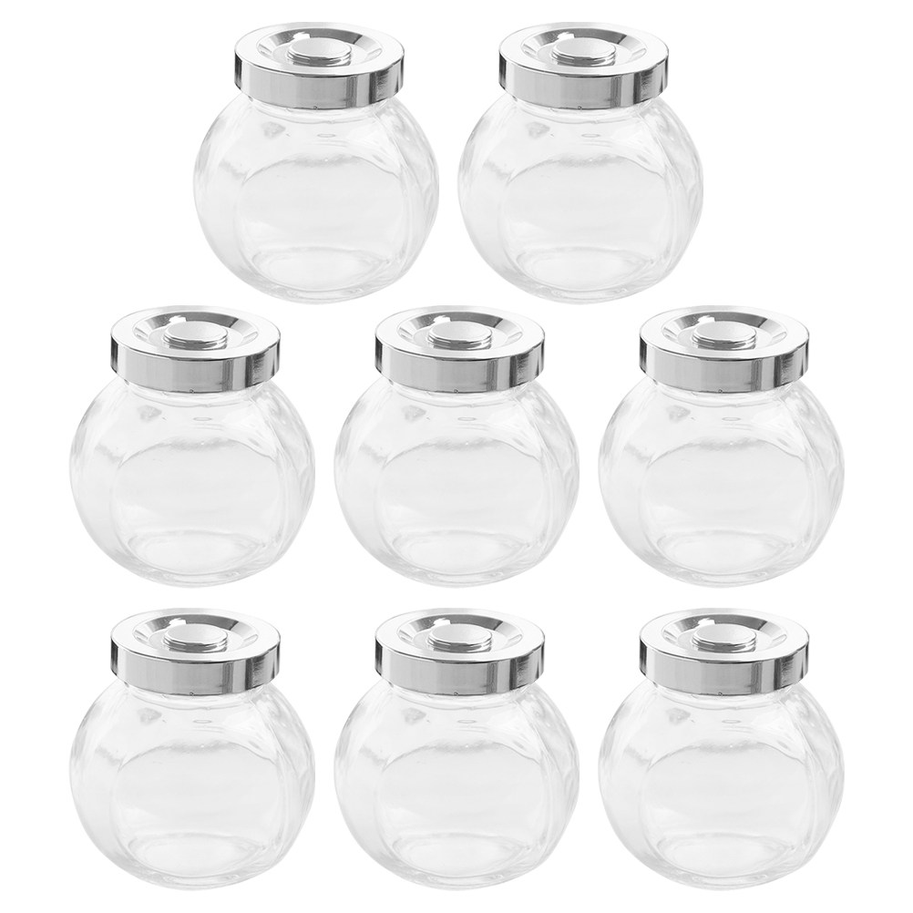 8 Frascos de Vidrio Transparen - Airtight Cereal Jar reseña y precio
